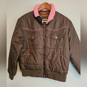 Walls Medium western brown & pink jacket